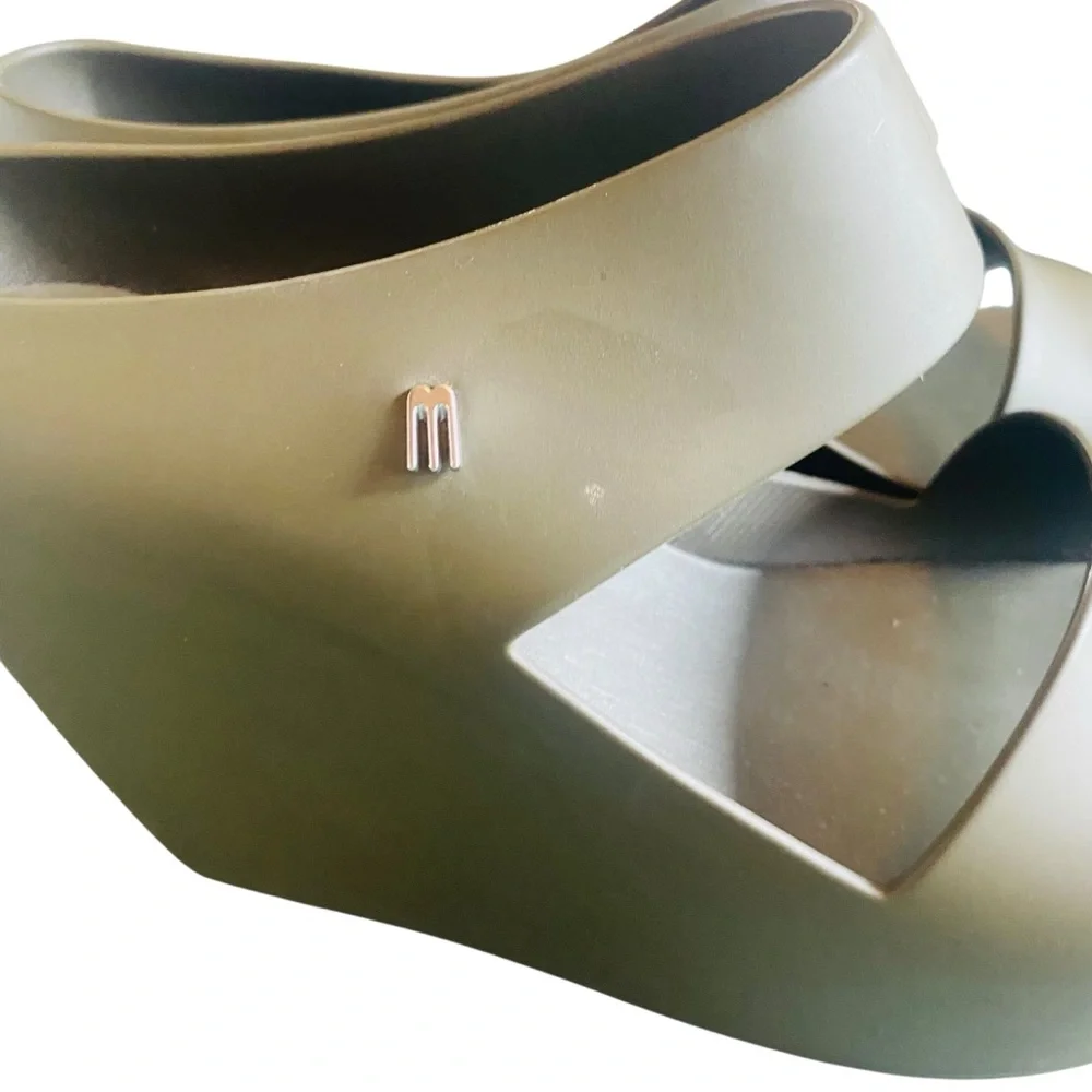 Melissa Creative Platform Wedge Platform Sandals - Picture 3 of 9